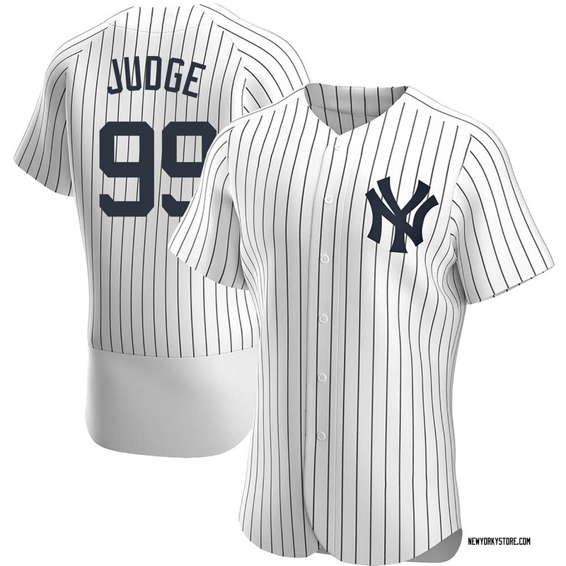 Aaron Judge Men\'s New York Yankees Home Jersey - White Authentic