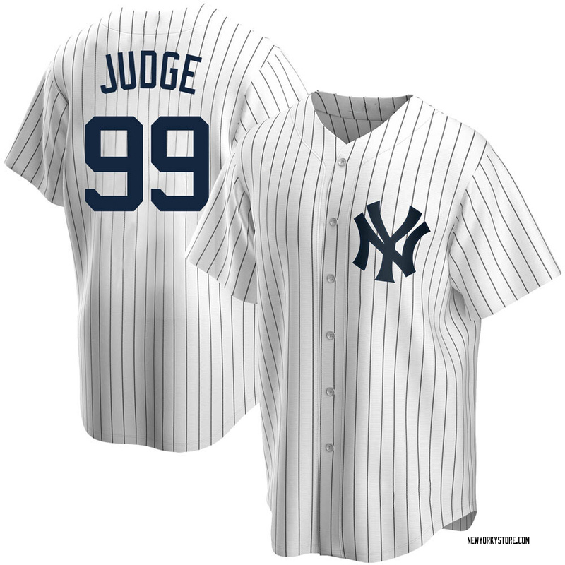 Aaron Judge Men's New York Yankees Home Jersey - White Replica