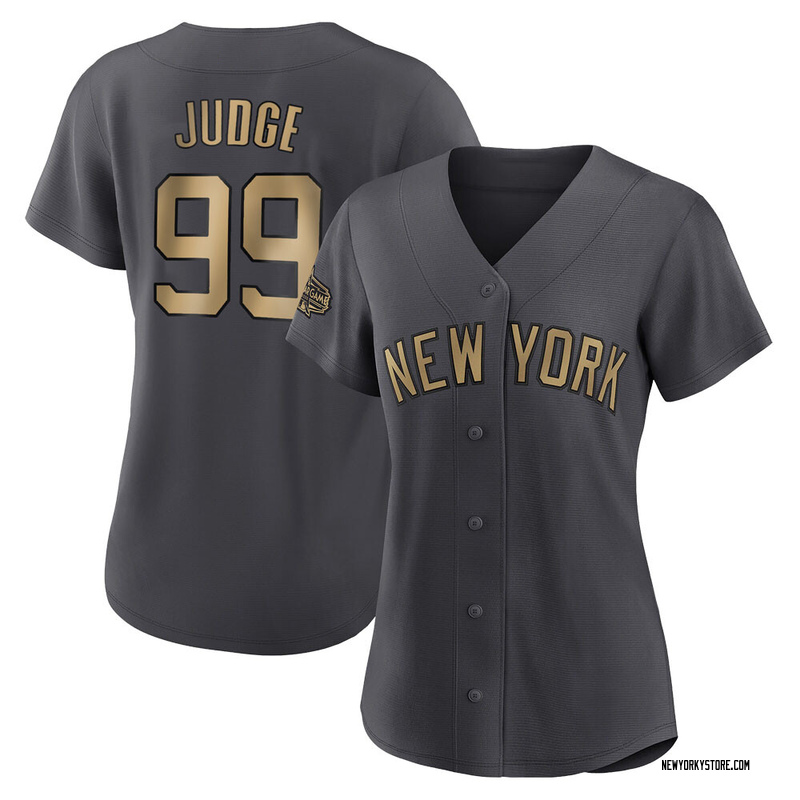 Aaron Judge Women's New York Yankees Replica 2022 All-Star Jersey - Charcoal Game