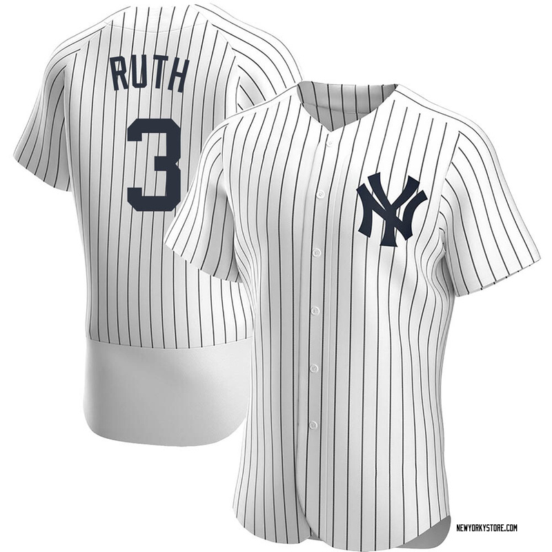 Babe Ruth Men s New York Yankees Home Jersey White Authentic babe-ruth-men-s-new-york-yankees-home-jersey-white-authentic