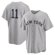 Brett Gardner Men's New York Yankees 2021 Field of Dreams Jersey - Gray Replica