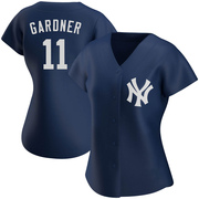 Brett Gardner Women's New York Yankees Alternate Team Jersey - Navy Authentic