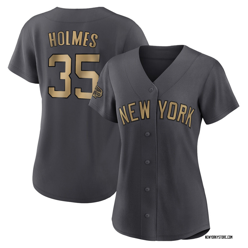 Clay Holmes Women's New York Yankees Replica 2022 All-Star Jersey - Charcoal Game