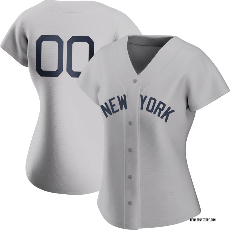 Custom Women's New York Yankees 2021 Field of Dreams Jersey - Gray Replica