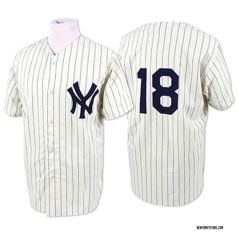 Lou Gehrig Men's New York Yankees Throwback Jersey - White Replica