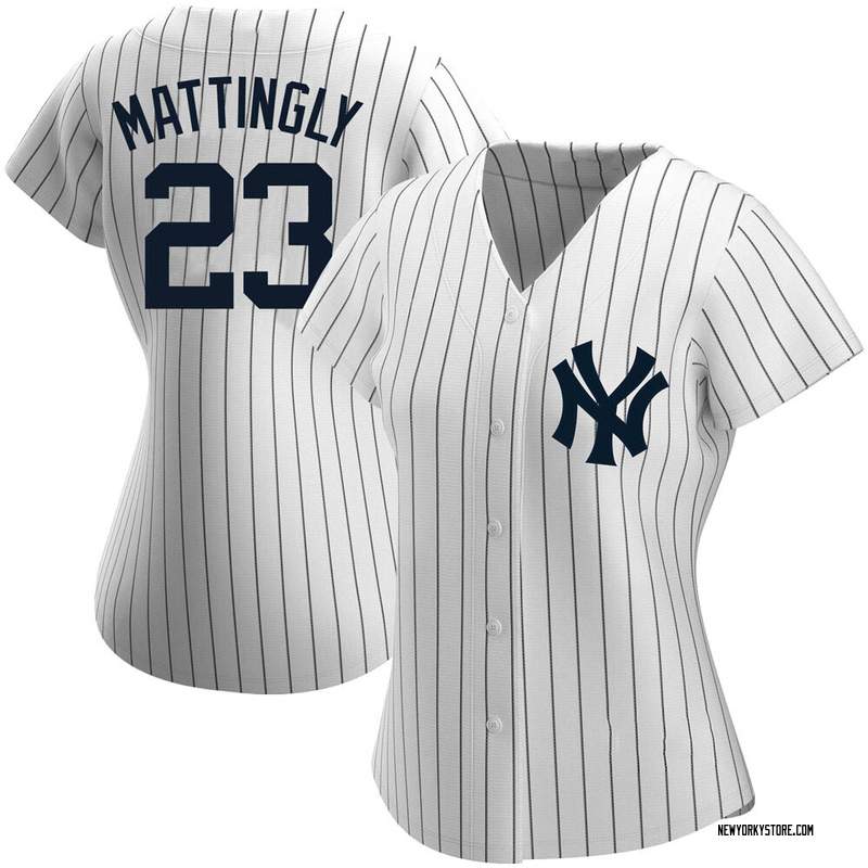 Don Mattingly Women's New York Yankees Home Name Jersey - White