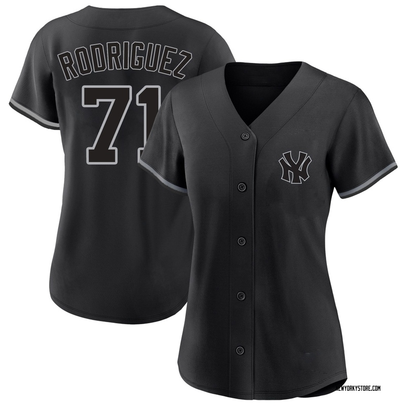 Elmer Rodriguez Women's New York Yankees Fashion Jersey - Black Replica