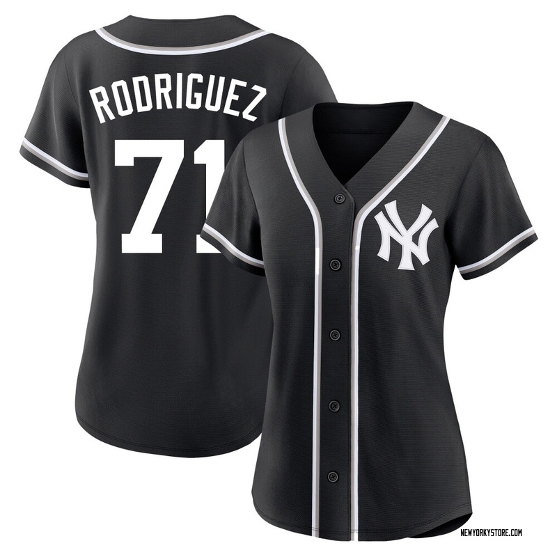 Elmer Rodriguez Women's New York Yankees Fashion Out Jersey - Black Replica