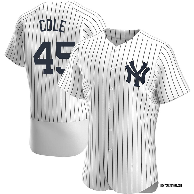 Gerrit Cole Men's New York Yankees Home Jersey - White Authentic