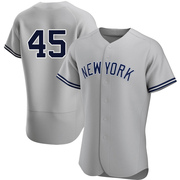 Gerrit Cole Men's New York Yankees Road Jersey - Gray Authentic