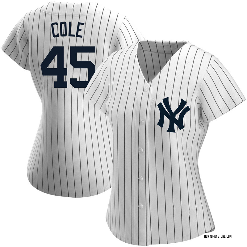 Gerrit Cole Women's New York Yankees Home Name Jersey - White Replica