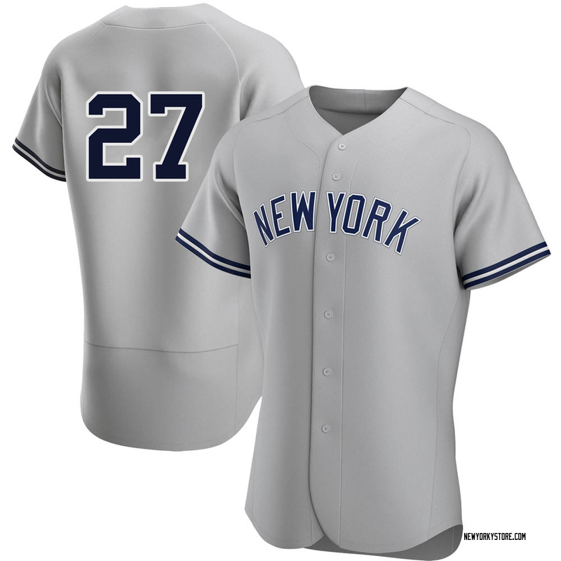 Giancarlo Stanton Men's New York Yankees Road Jersey - Gray Authentic