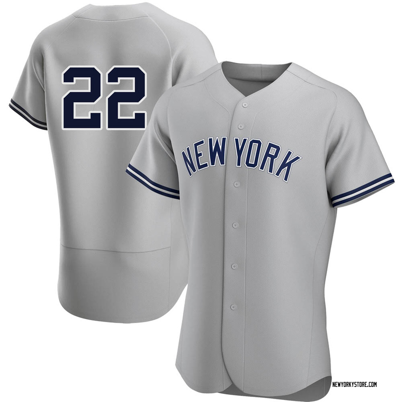 صور مزيل عرق Men's New York Yankees #22 Jacoby Ellsbury Name Gray With Baby Blue Father's Day Stitched MLB Majestic Flex Base Jersey صور مزيل عرق
