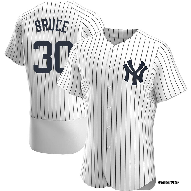 Jay Bruce Men's New York Yankees Home Jersey - White Authentic