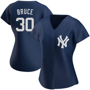 Jay Bruce Women's New York Yankees Alternate Team Jersey - Navy Authentic