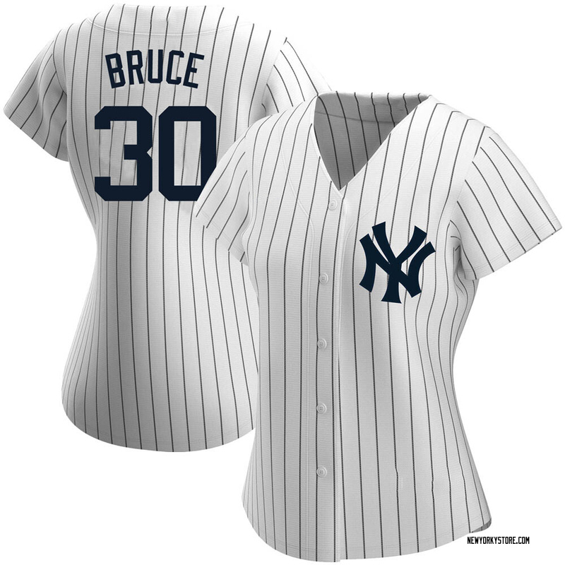 Jay Bruce Women's New York Yankees Home Name Jersey - White Replica