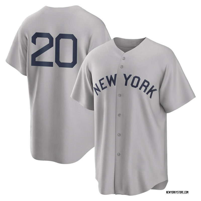Majestic New York Yankees JORGE POSADA 2008 Baseball JERSEY White P/S –
