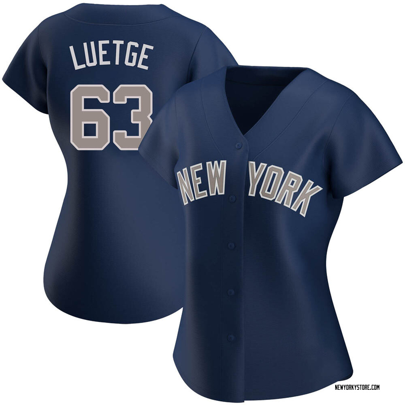 Lucas Luetge Women's New York Yankees Alternate Jersey - Navy Replica