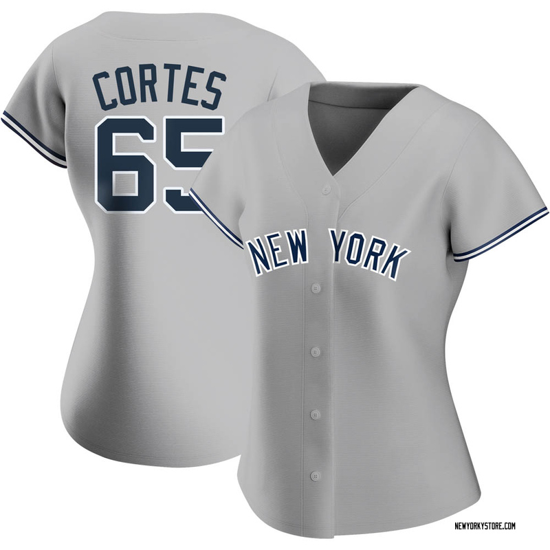 Nestor Cortes Women's New York Yankees Road Name Jersey - Gray