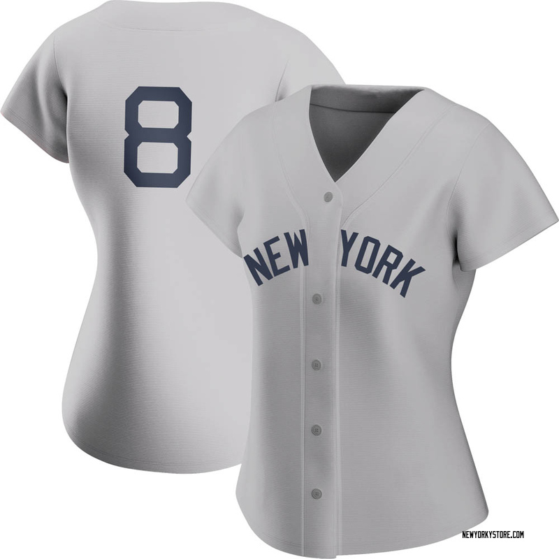 Yogi Berra Women's New York Yankees 2021 Field of Dreams Jersey - Gray Authentic
